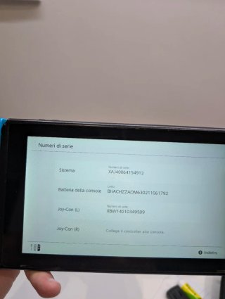 Nintendo Switch Blu/Rosso