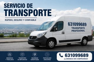 Servicio de Transporte y Portes con Furgón