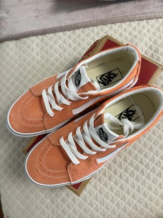 Zapatillas Vans Sk8-Low Naranja Nuevas