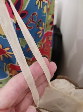 Bolso Zara nuevo tul bordado pedrería oro libelula