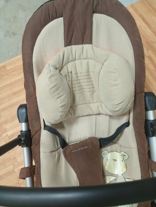Hamaca para bebé con peluche