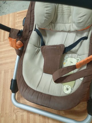 Hamaca para bebé con peluche