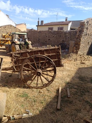 Carros antiguos de madera