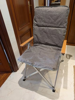 Silla de camping Outsunny plegable