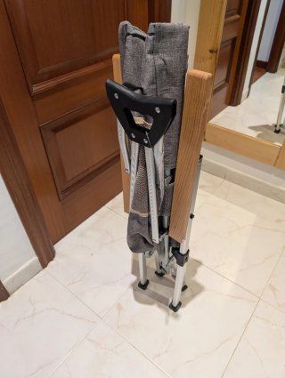 Silla de camping Outsunny plegable
