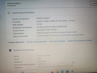 Portátil HP i5 SSD 480GB Azul