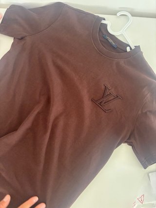 Camiseta Louis Vuitton Marrón