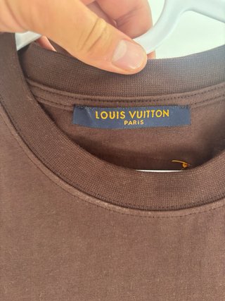 Camiseta Louis Vuitton Marrón