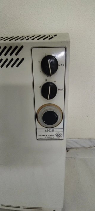 2 Acumuladores Eléctricos 2250W
