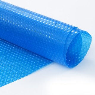 Cubierta Solar para Piscina, Manta Solar Redonda de Φ10 pies para Piscinas, Cubierta Solar para Piscina Inground y Above Ground, Cubiertas Solares de 15 mil Azul