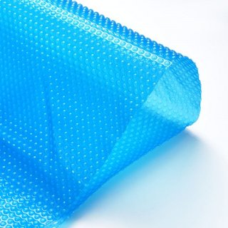 Cubierta Solar para Piscina, Manta Solar Redonda de Φ10 pies para Piscinas, Cubierta Solar para Piscina Inground y Above Ground, Cubiertas Solares de 15 mil Azul