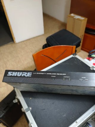 Micrófono Shure Inalámbrico L4 Diversity