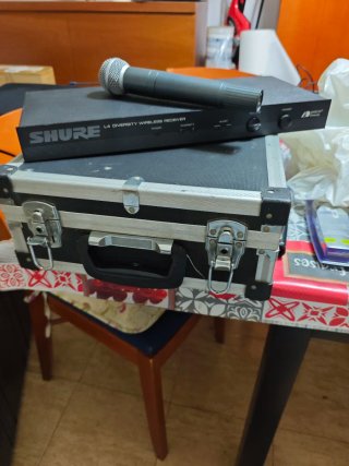 Micrófono Shure Inalámbrico L4 Diversity