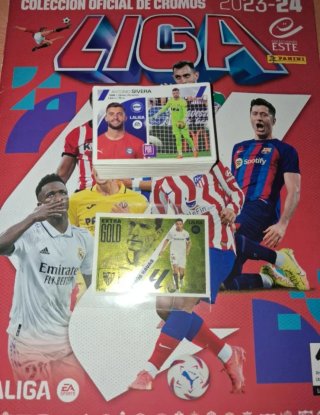 Lote 120 cromos Liga Este 23/24