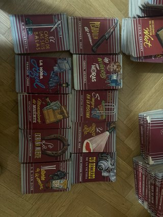 38 libros Biblioteca de oro(sección policiaca) ed