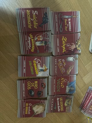 38 libros Biblioteca de oro(sección policiaca) ed