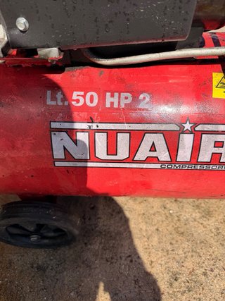 Compresor de aire NUAIR Lt.50 HP 2