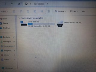 Portátil Dell i3 con SSD