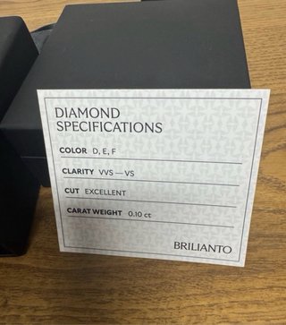 Diamante 0.10 ct