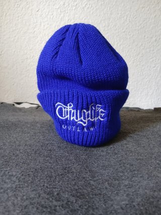 Gorro de lana azul Thuglife Outlaw