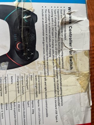 Mando Inalámbrico para Switch