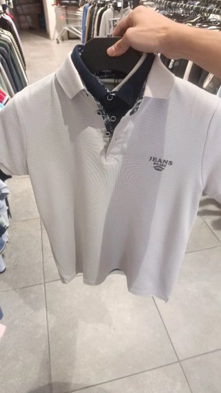 Camisa Polo Jeans Milano Blanca