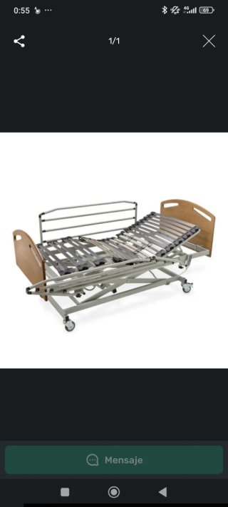 Cama articulada para mayores