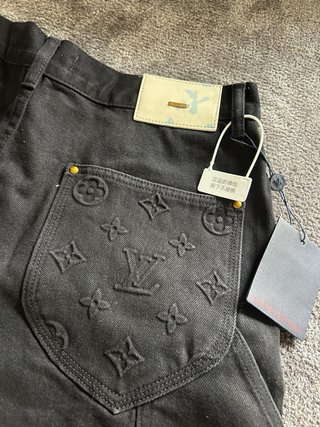 Short Louis Vuitton neri monogram