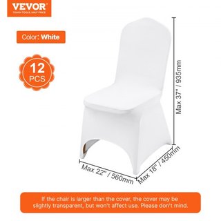 Cubiertas de Silla Plegables de Spandex Elástico, Cubierta de Silla Ajustable Universal, Fundas Protectores Removibles y Lavables, para Bodas, Vacaciones, Banquetes, Fiestas, Celebraciones, Comedo...