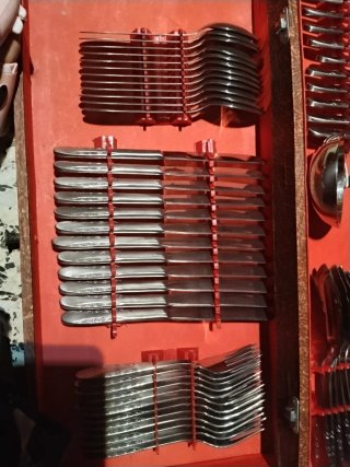 Cubertería Acero Inoxidable Caja Original