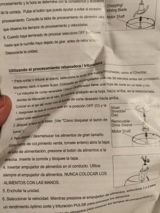 Robot de Cocina RM-25 nuevo sin estrenar