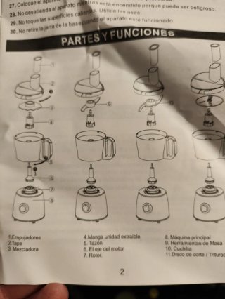 Robot de Cocina RM-25 nuevo sin estrenar