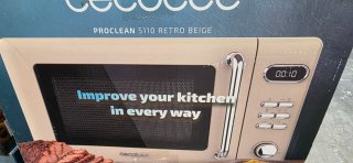 Cecotec Microondas Proclean 5110 Retro Beige