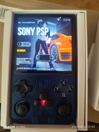 Consola Portátil Gaminja 4 IPS Retro