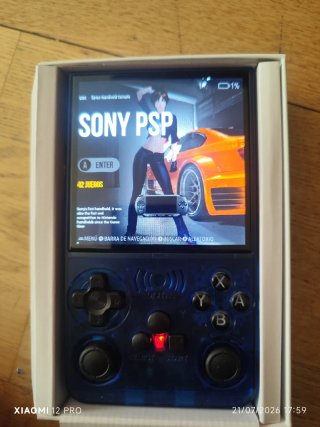 Consola Portátil Gaminja 4 IPS Retro