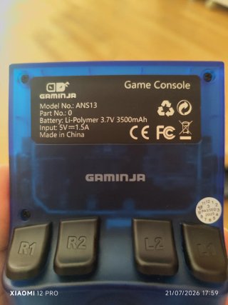 Consola Portátil Gaminja 4 IPS Retro