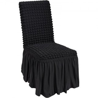 Cubiertas de Silla Plegables de Spandex Elástico, Cubierta de Silla Ajustable Universal con Falda, Fundas Protectores Removibles y Lavables, para Bodas, Vacaciones, Banquetes, Fiestas, Celebracion...