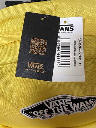Mochila Vans Amarilla