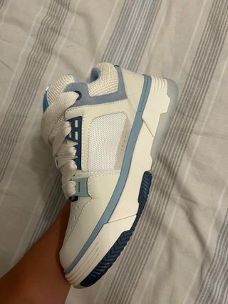Scarpe Amiri bianche e azzurre