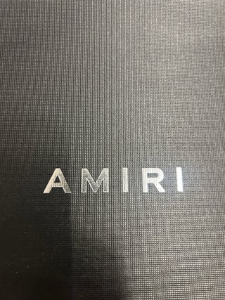 Scarpe Amiri bianche e azzurre
