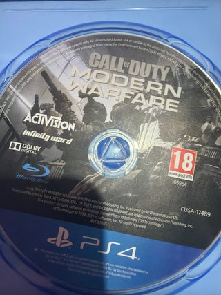 Call of Duty: Modern Warfare PS4 Blu-ray