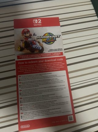 Mario Kart World - Nintendo Switch
