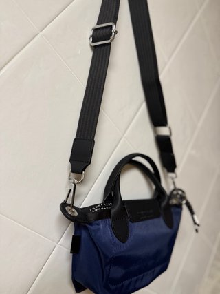 Bolso Longchamp Le Pliage energy XS Azul/negro