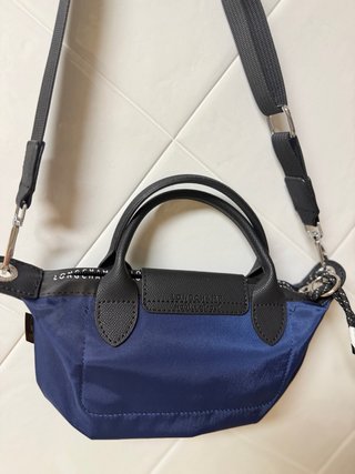 Bolso Longchamp Le Pliage energy XS Azul/negro