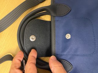 Bolso Longchamp Le Pliage energy XS Azul/negro