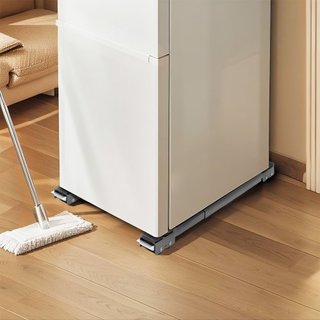 Ruote per mobili e elettrodomestici ad alta resistenza, capacità di carico totale 299,4 kg, ruote per elettrodomestici estensibili con base mobile per lavatrici, supporto per frigoriferi, trasporto...