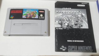 Juego Super Mario Kart SNES PAL