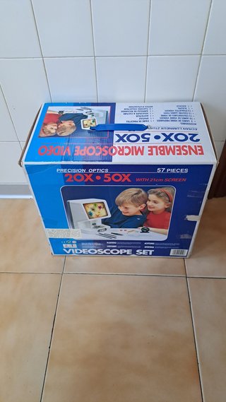 Videoscope Set 20X-50X con Pantalla 21cm