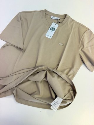 T-shirt Lacoste Bege Tamanho L