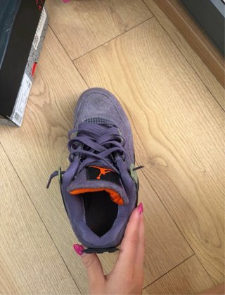 Jordan 4 Retro Canyon Purple